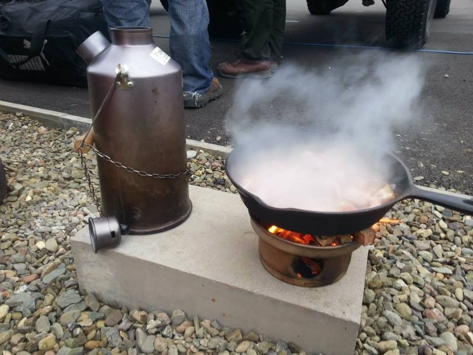 Ghillie Silver Anodised Camping Kettle